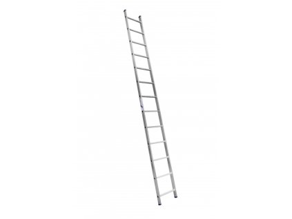 Alumet, příložný žebřík, 14 příček, 39 x 393 cm, max. 150 kg, záruka 5 let