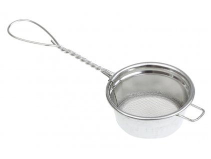 BLEX, cedník na čaj se zvýšenou obrubou, průměr 7 cm, tkanivo 0,40 x 0,40 mm