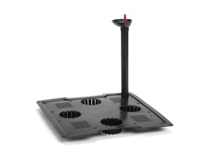 LAMELA, samozavlažovací systém 400 x 400 mm, černý