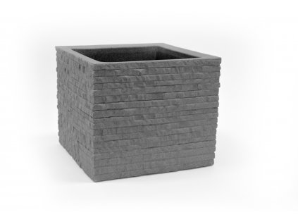 LIENBACHER, květináč TEGULA 27 x 27 cm, šedý