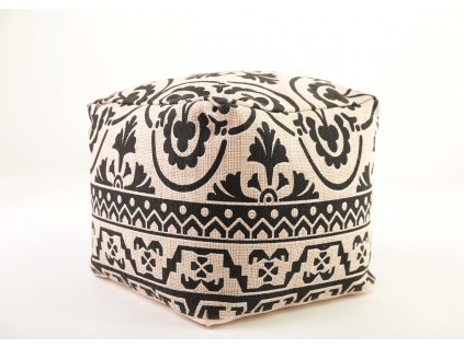 IGOTREND, Taburet POUF 40 cm x 40 cm x 35 cm , dekor 1