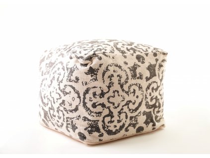 IGOTREND, Taburet POUF 45 cm x 45 cm x 35 cm , dekor 1