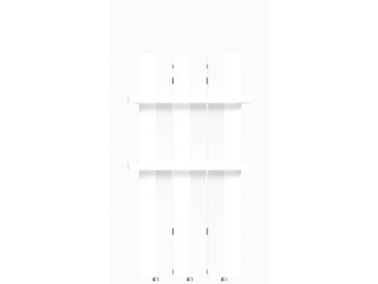 CINI, teplovodní, hliníkový radiátor FINESA FN3-100M, 750 W, bílý