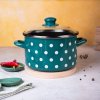 metalac duboka posuda green dots 20cm4lit 1