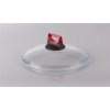 Mehrzer, Poklice z borosilikátového skla 24 cm, odolná do 550°C,  je vhodná na všechny pánve Mehrzer 24 cm