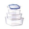Mega Plast, Box IXA Premium, set 0,34 l + 0,65 l + 1,2 l, modrá