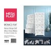 Mega Plast, komoda MONAKO, 44 x 38 x 90,5 cm, bílá