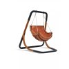 Igotrend, luxusní závěsné houpací křeslo Trapezoid S, oranžové / terracota