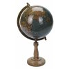 KOOPMAN, Otočný retro globus lesklý průměr 16 cm, typ č.2