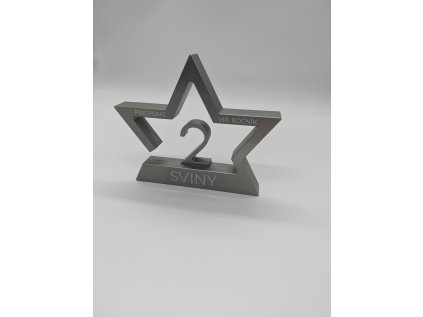 POHÁR HVĚZDA 2 - STŘÍBRNÁ