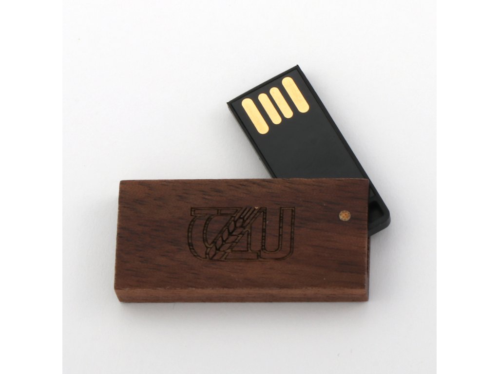 ČZU USB 16GB ořech