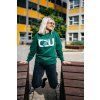 ČZU Mikina crewneck unisex – zelená