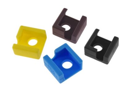 silikonový kryt na heatblock MK8/CR-10 (Barva Černá)
