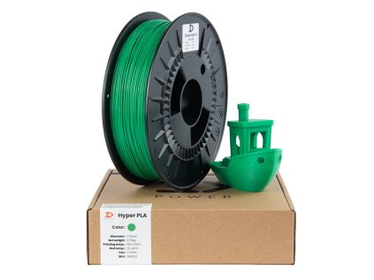- SLEVA - 3DPower HyperPLA 0,75 kg - ZELENÁ TRÁVA (GRASS GREEN)