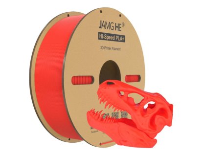 Jamghe PLA+ 1 kg - RED (RED / TRAFFIC RED)