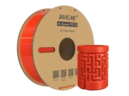 JamgHe Hi SpeedPETGFilament Red