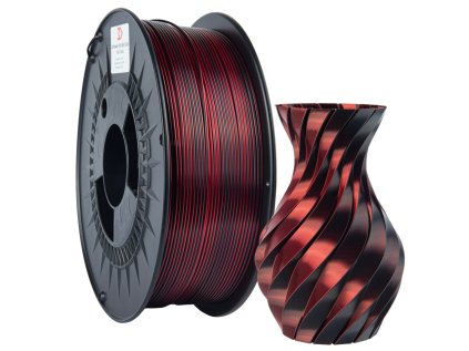 3DPower PLA Silk dual Red & Black 3