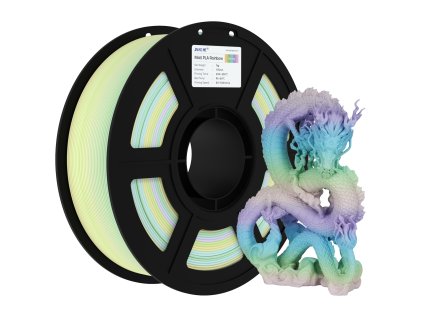 Jamghe 1 kg PLA - MATTER REGENBOGEN (MATT RAINBOW)