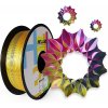 HELLO3D PLA SILK Tricolor Gold & Fuchsia & Black