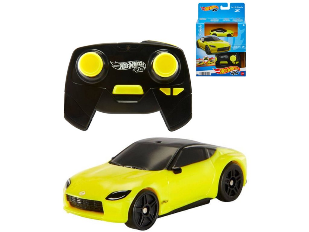 MATTEL HOT WHEELS RC Auto Nissan Z na vysílačku 2,4Ghz na baterie + Dárek  zdarma jen za 751 Kč 🎁 | Objevte Autíčka na Shopago.cz
