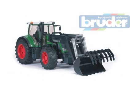 BRUDER 03041 (3041) Traktor FENDT 936 Vario + čelní nakladač  + Dárek zdarma