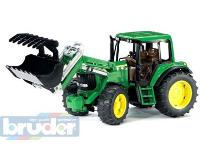 BRUDER 02052 (2052) Traktor John Deere 6920 s přední lžící  + Dárek zdarma