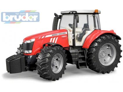 BRUDER 03046 (3046) Traktor MF Massey Ferguson PLAST  + Dárek zdarma