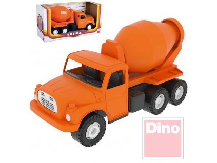 DINO Tatra T148 klasické nákladní auto na písek 30cm oranžová domíchávač betonu