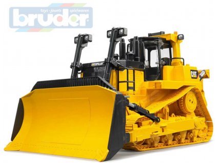 BRUDER 02452 Buldozer stavební stroj Caterpillar žlutý model 1:16  + Dárek zdarma