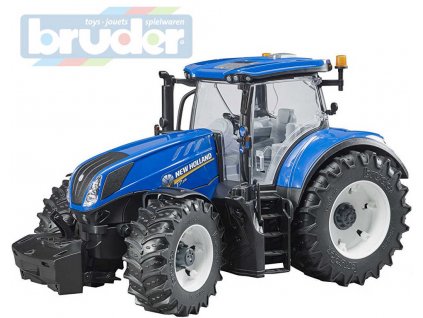 BRUDER 03120 Traktor New Holland T7.315 modrý model 1:16 plast  + Dárek zdarma
