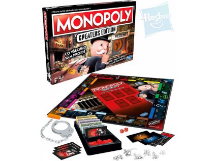 HASBRO HRA Monopoly Cheaters edition CZ  + Dárek zdarma