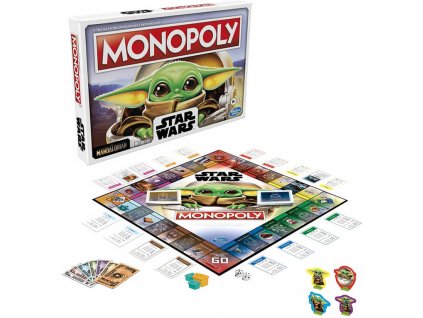 HASBRO Monopoly Star Wars The Mandalorian The Child  + Dárek zdarma