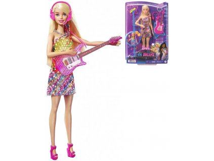 MATTEL BRB Panenka Barbie zpěvačka set s doplňky na baterie Světlo Zvuk  + Dárek zdarma