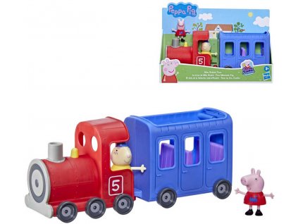 HASBRO Prasátko Peppa Pig Vlak slečny králíčkové set se 2 figurkami  + Dárek zdarma
