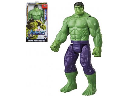 HASBRO Avengers Titan Hero akční figurka Hulk plast v krabici  + Dárek zdarma