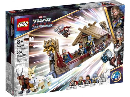 LEGO MARVEL Loď s kozím spřežením 76208 STAVEBNICE  + Dárek zdarma
