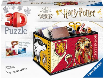 RAVENSBURGER Puzzle 3D box Harry Potter úložná krabice 216 dílků plast  + Dárek zdarma