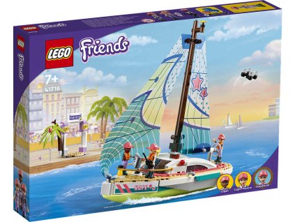LEGO FRIENDS Stephanie a dobrodružství na plachetnici 41716 STAVEBNICE  + Dárek zdarma