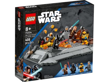 LEGO STAR WARS Obi-Wan Kenobi vs. Darth Vader 75334 STAVEBNICE  + Dárek zdarma