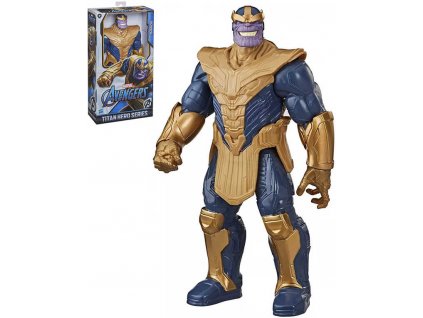 HASBRO DeLuxe figurka akční Thanos 30cm Titan Hero Series plast  + Dárek zdarma