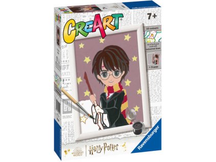 RAVENSBURGER CreaArt Harry Potter kreativní set s barvičkami v krabici
