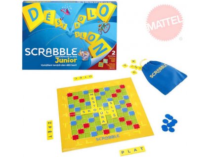 MATTEL Hra Scrabble Junior  + Dárek zdarma