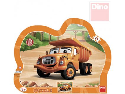 DINO Puzzle obrysové skládačka Tatra 25 dílků 31x23cm