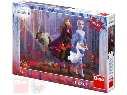 DINO Puzzle XL Frozen II (Ledové Království) 300 dílků 47x33cm skládačka