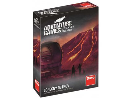 DINO Adventure Games Sopečný ostrov Párty hra