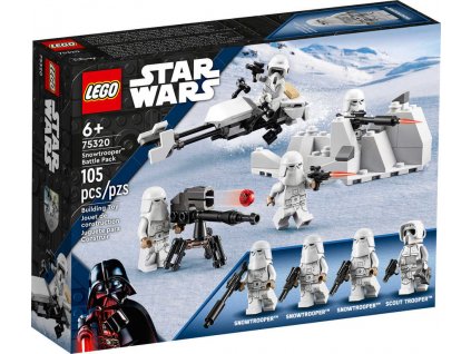 LEGO STAR WARS Bitevní balíček snowtrooperů 75320 STAVEBNICE
