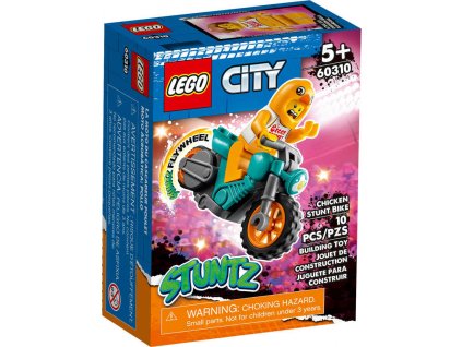 LEGO CITY Motorka kaskadéra Kuřete 60310 STAVEBNICE