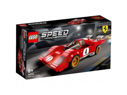 LEGO SPEED CHAMPIONS Auto Ferrari 512 M 1970 76906 STAVEBNICE  + Dárek zdarma