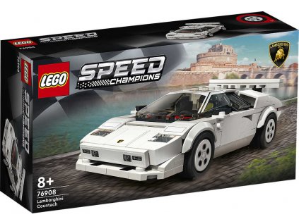LEGO SPEED CHAMPIONS Auto Lamborghini Countach 76908 STAVEBNICE  + Dárek zdarma
