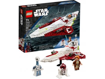 LEGO STAR WARS Jediská stíhačka Obi-Wana Kenobiho 75333 STAVEBNICE  + Dárek zdarma